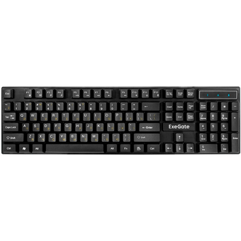  Комплект беспроводной ExeGate Professional Standard Combo MK210 EX295304RUS клавиатура+мышь оптическая 