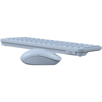  Клавиатура + мышь A4Tech Fstyler FG3200 Air (FG3200 Air Синий) клавиатура синий мышь синий USB беспроводная slim Multimedia 