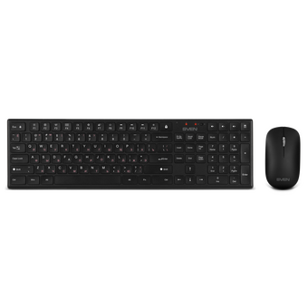  Комплект клавиатура и мышь SVEN KB-C2550W черный 