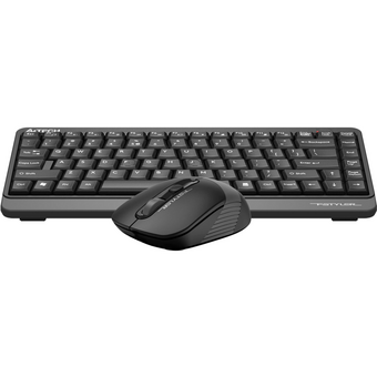  Клавиатура + мышь A4Tech Fstyler FGS1110Q клавиатура черный/серый+мышь черный/серый USB беспроводная Multimedia 