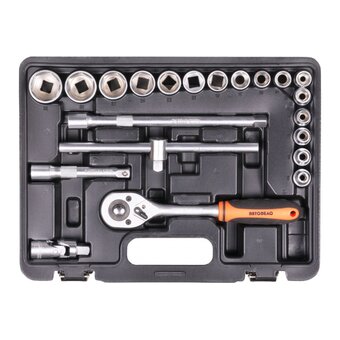  Набор торцевых головок АвтоDело 39821 (13683) 1/2DR 21 предмет 