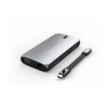  Хаб Satechi ST-UCMBAM Type-C On-the-Go Multiport Adapter Space Gray 