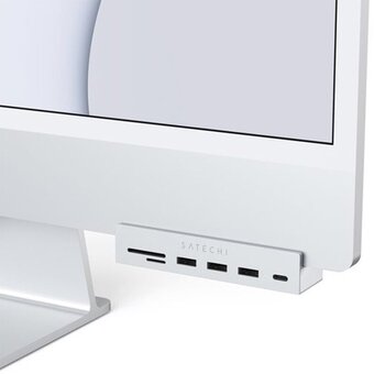  Хаб Satechi ST-UCICHS Aluminum USB-C Clamp Hub for 24" iMac Silver 