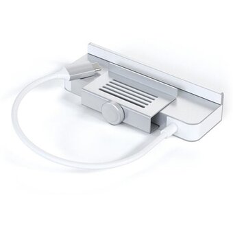  Хаб Satechi ST-UCICHS Aluminum USB-C Clamp Hub for 24" iMac Silver 