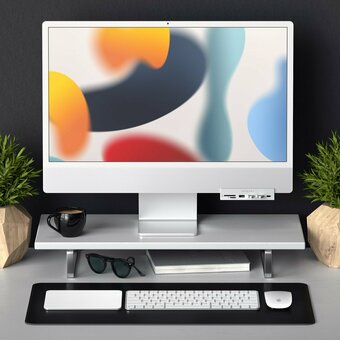  Хаб Satechi ST-UCICHS Aluminum USB-C Clamp Hub for 24" iMac Silver 