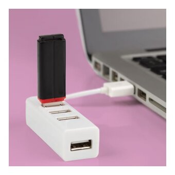  Разветвитель Rexant 18-4103-1 USB на 4 порта белый 