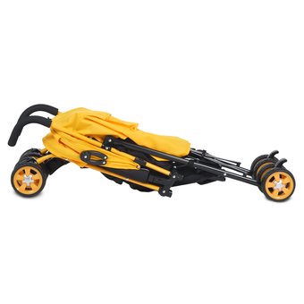  Коляска-трость Glory 1105 желтый (от 2шт) неск.пол.сп,рег.подн,5т.рем.безоп,съем.бамп,корз. GL001348821 