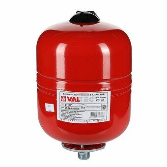  Бак расширительный Valtec VT.RV.R.060008 для отопления 8л красный 