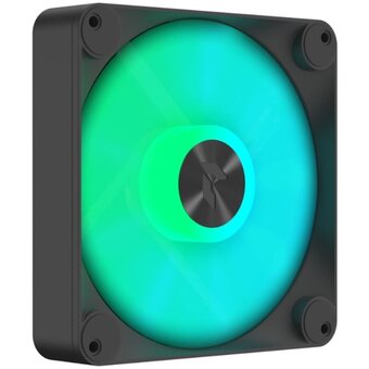  Вентилятор Aerocool APNX FP1-140 PWM ARGB (FP1-140 BK) 140x140mm 4-pin 15-32dB 220gr LED Ret 