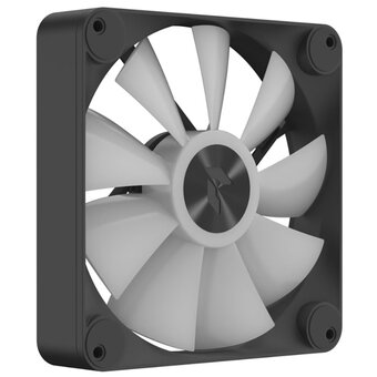  Вентилятор Aerocool APNX FP1-140 PWM ARGB (FP1-140 BK) 140x140mm 4-pin 15-32dB 220gr LED Ret 