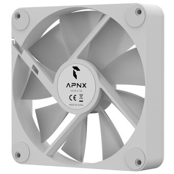  Вентилятор Aerocool APNX FP1-140 PWM ARGB (FP1-140 WH) 140x140mm 4-pin 15-32dB 220gr LED Ret 