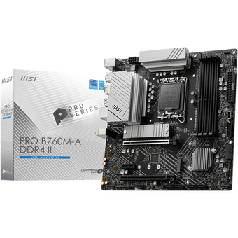  Материнская плата MSI Pro B760M-A DDR4 II 