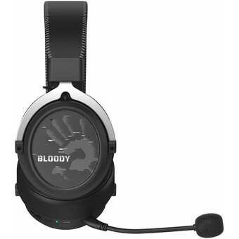  Наушники с микрофоном A4Tech Bloody MR590 Sports (MR590 + Wired/Sports Black) черный 1.5м мониторные BT/Radio/3.5mm оголовье 