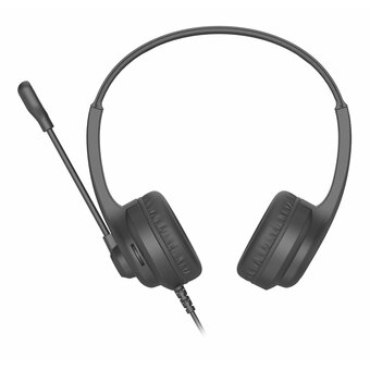  Наушники с микрофоном A4Tech HU-8 черный 