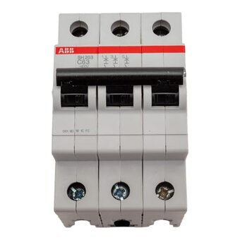  Автоматический выключатель ABB SH203 C63 2CDS213001R0634 3-полюсной 