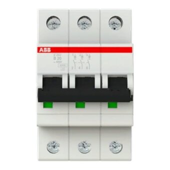 Автоматический выключатель ABB S203 кат.B 2CDS253001R0405 3P 40А 6kA 