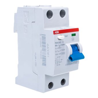  Выключатель дифференциального тока ABB F202 AC 2CSF202001R1630 2п 63A 30mA 