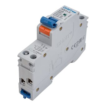  Дифференциальный автоматический выключатель CHINT NB2LE (6890040) 1P+N 25A 30mA 1модуль х-ка С AС 4.5kA 