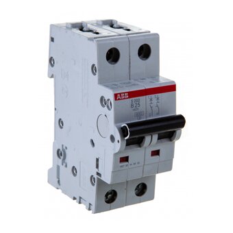  Автоматический выключатель ABB S202 B25 2CDS252001R0255 2-полюсной 