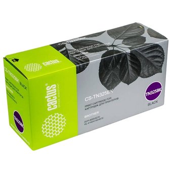  Тонер Картридж Cactus CS-TN325BK черный для Brother DCP 9055/9270; HL 4140/4150/4570 (4000стр.) 