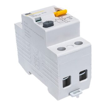  Выключатель дифференциального тока IEK ВД1-63 ИЭК MDV10-2-063-030 2п 63A 30mA тип AC 