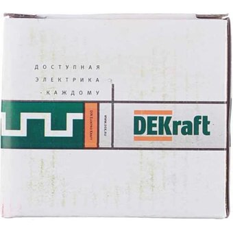  ВДТ DEKraft УЗО-03 14207DEK 2P 25А 30мА AC 6кА 