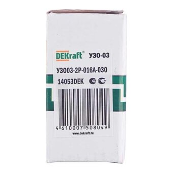 ВДТ DEKraft УЗО-03 14207DEK 2P 25А 30мА AC 6кА 