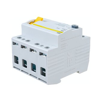  Выключатель дифференциального тока IEK ВД1-63 ИЭК MDV10-4-016-030 4п 16A 30mA тип AC 