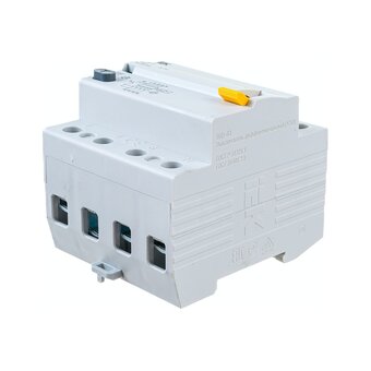  Выключатель дифференциального тока IEK ВД1-63 ИЭК MDV10-4-016-030 4п 16A 30mA тип AC 