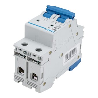  Автоматический выключатель CHINT NB1-63 (179661) 2P 25A 6кА х-ка C 