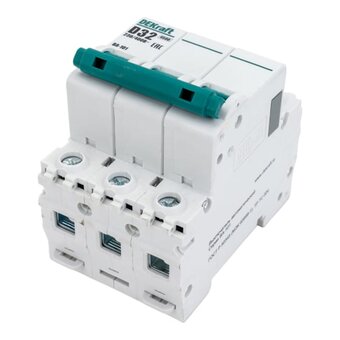  Выключатель автоматический модульный DEKraft ВА-101 11129DEK 3п D 32А 4.5кА 