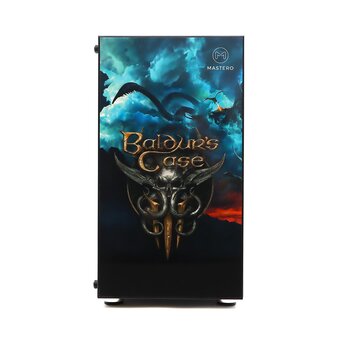  Корпус Mastero Baldur's case (MST-GCM-01-BC), mATX, Mini-Tower, USB 3.0, черный, без БП 