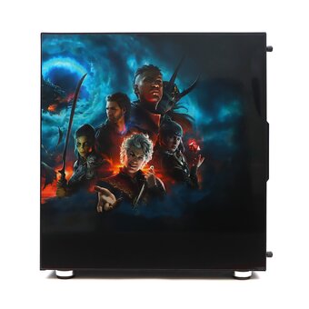  Корпус Mastero Baldur's case (MST-GCM-01-BC), mATX, Mini-Tower, USB 3.0, черный, без БП 