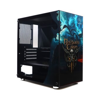  Корпус Mastero Baldur's case (MST-GCM-01-BC), mATX, Mini-Tower, USB 3.0, черный, без БП 