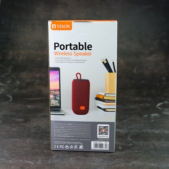  Портативная колонка Yison WS-11 red 