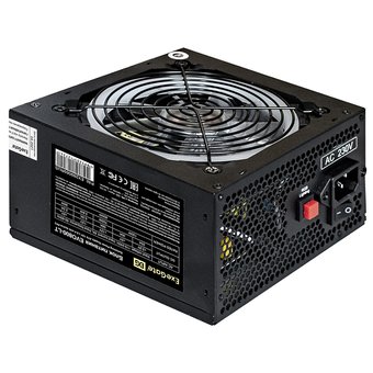  Блок питания ExeGate EX289069RUS 800W EVO800-LT (ATX, APFC, 12cm RGB fan, 24pin, (4+4)pin, PCI-E, 5xSATA, 3xIDE, FDD, black) 