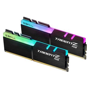  ОЗУ G.SKILL DIMM DDR4 16GB Trident Z RGB (2x8GB kit) 3200MHz CL16 PC4-25600 1.35V F4-3200C16D-16GTZR 