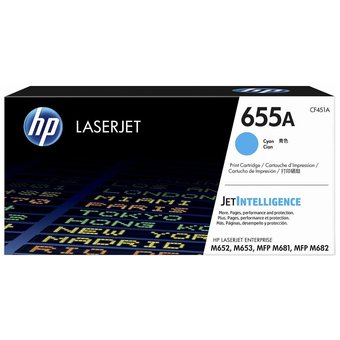  Картридж совместимый NVPrint NV-CF451AC NV-CF451A Cyan для HP LaserJet M652DN/M653DN/M681DH/M653X/M681F/M681Z/M682Z (10500k) 