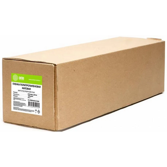  Пленка Cactus CS-PPM160-61050 24"(A1) 610мм-50м/160г/м2/белый матовое для струйной печати 