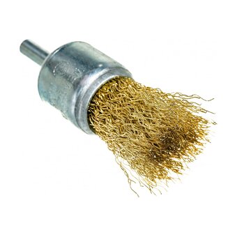  Набор щеток для дрели Matrix 74486 3шт, 1 Плоская 50мм, 2 Чашки 25-50мм, со шпильками 