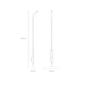  Швабра с распылителем Xiaomi Blue Fish Aluminum Tube Water Spray Mop SP03A (белая) 
