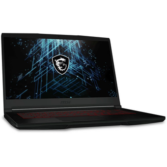  Ноутбук MSI GF63 Thin 11UCX-1609XRU (9S7-16R612-1609) Core i5 11260H 16Gb SSD256Gb GeForce RTX 2050 4Gb 15.6" IPS FHD (1920x1080) Free DOS black 