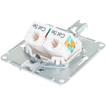  Розетка компьютерная Schneider Electric AtlasDesign ATN000185 Белый 