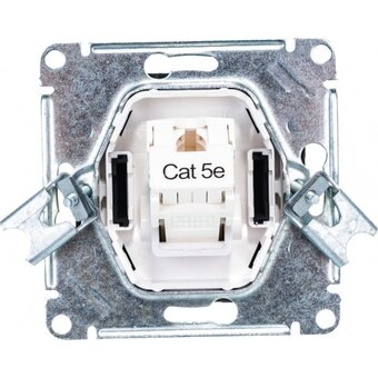  Розетка компьютерная Schneider Electric AtlasDesign ATN001083 Карбон 