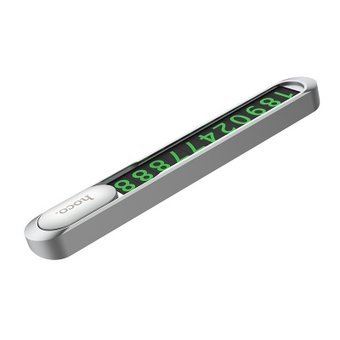  Парковочная карта HOCO PH41 Promise metal hidden stop sign серебро 