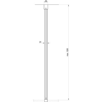  Держатель Ravak Walk-In Free GWD01000A096 