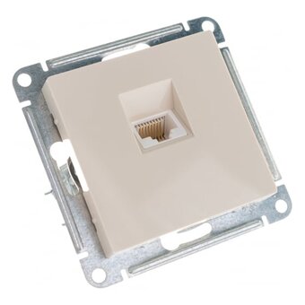  Розетка компьютерная Schneider Electric AtlasDesign ATN000283 Бежевый 