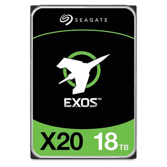  HDD Seagate Exos X20 ST18000NM003D 3.5" 18TB SATA 6Gb/s, 7200rpm, 256MB 