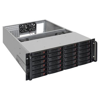  Корпус ExeGate Pro 4U660-HS24 EX292260RUS RM 19", высота 4U, глубина 660, без БП, 24xHotSwap, USB 