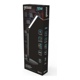  Светильник Gauss Qplus GTL504 (GT5042) настольный LED черный 10Вт 